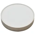   TRACON MFDS8W Műanyag búrás falon kívüli LED lámpatest ezüst peremmel 230 V, 50 Hz, 8 W, 600 lm, 3000 K, D=102mm, EEI=G