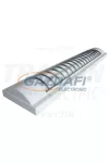 TRACON MFL-T8-130W Mennyezeti fénycsöves lámpatest műanyag védőráccsal 230V, 50Hz, T8, G13, 1×30W, EEI=A