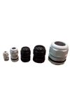 TRACON MG-63F Metrikus tömítőszelence, fekete IP66, 40-50mm