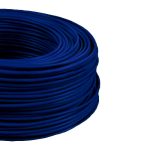 MKH 0,5mm2 spun copper wire dark blue (RAL 5010) H05V-K