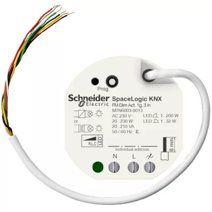 SCHNEIDER MTN6003-0013 SpaceLogic KNX terepi dimmer