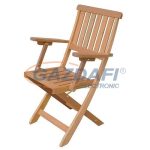 SG Maribo 240 fa kültéri szék, 55x60x85 cm