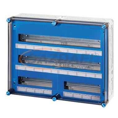 HENSEL Mi 1683 Kismegszakító szekrény, 600x450x170 mm