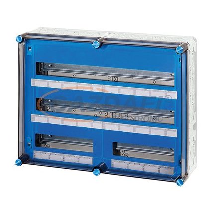 HENSEL Mi 1684 Kismegszakító szekrény, 600x450x170 mm