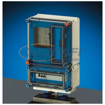 HENSEL Mi 2252S-0 Mérőkombináció, 350x500x185 mm