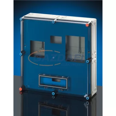 HENSEL Mi 72862-0 Mérőkombináció, 600x600x185 mm