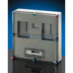   HENSEL Mi 72863-1 fogyasztásmérő szekrény, 600x600x185 mm