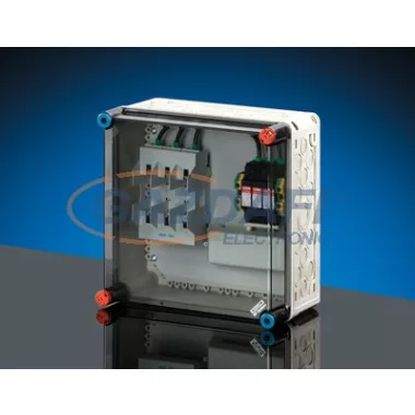 HENSEL Mi 4209 túlfeszültségvédelmi szekrények, „B” osztályú védelemmel, 300x300x170 mm