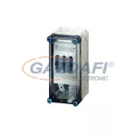   HENSEL Mi 75150 NH-késes szakaszolható biztosító szekrény, 150x300x170 mm