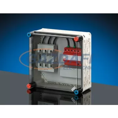 HENSEL Mi 75209 túlfeszültségvédelmi szekrények, „B” osztályú védelemmel, 300x300x170 mm