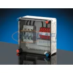   HENSEL Mi 75210 túlfeszültségvédelmi szekrények, „B” osztályú védelemmel, 300x300x170 mm