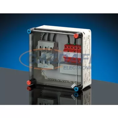 HENSEL Mi 75210 túlfeszültségvédelmi szekrények, „B” osztályú védelemmel, 300x300x170 mm