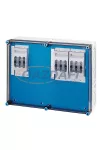 HENSEL Mi 6636 NH-késes szakaszolható biztosító szekrény, 600x450x170 mm
