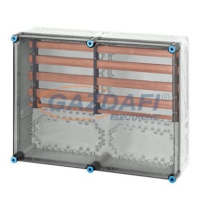 HENSEL Mi 6656 gyűjtősín szekrény, 600x450x170 mm