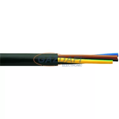 Mt5x4mm2 rézvezeték sodrott szürke H05VV-F