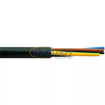 Mt5x4mm2 rézvezeték sodrott szürke H05VV-F