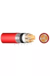 (N)YFGY 3x150 mm2 Három erű PVC szigetelésű kábel acélszalag páncélozással és PVC köpennyel piros