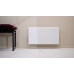   Adax Wifi Compact 10 NCW10W fűtőpanel, 56x42 cm, fém előlap, fehér, 1000 W