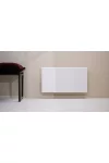 Adax Wifi Compact 12 NCW12W fűtőpanel, 67x42 cm, fém előlap, fehér, 1200 W