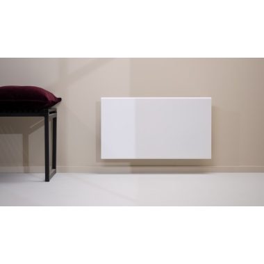 Adax Wifi Compact 12 NCW12W fűtőpanel, 67x42 cm, fém előlap, fehér, 1200 W