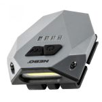   NEBO NEB-HLP-0004-G EINSTEIN™ CAP Sapkára szerelhető lámpa, ellenálló ABS műanyag, max. 50lm, IPX5