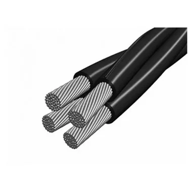 NFA2X Légkábel 4x50mm2 06/1Kv fekete öntartó kivitel