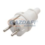   HOME NGD 03 Földelt dugvilla egyenes kábelvezetéssel, IP44