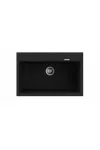 NODOR 4079 - Mosogatótálca NorGranite 78.50 1B BK fekete