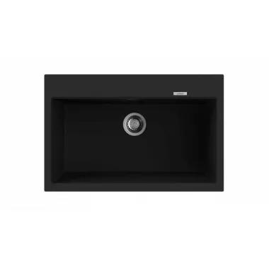 NODOR 4079 - Mosogatótálca NorGranite 78.50 1B BK fekete NODOR 4079 - Mosogatótálca NorGranite 78.50 1B BK fekete