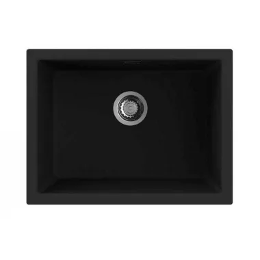 NODOR 4085 - Mosogatótálca NorGranite 55.40 1B BK fekete NODOR 4085 - Mosogatótálca NorGranite 55.40 1B BK fekete