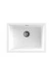 NODOR 4087 - Mosogatótálca NorGranite 55.40 1B WH fehér NODOR 4087 - Mosogatótálca NorGranite 55.40 1B WH fehér