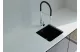 NODOR 4088 - Mosogatótálca NorGranite 40.40 1B BK fekete - 2 NODOR 4088 - Mosogatótálca NorGranite 40.40 1B BK fekete - 2