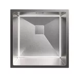   NODOR 4094 - Mosogatótálca NorAce 40.40 1C R10 CP inox munkalapra és alá is szerelhető