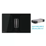 NODOR 4139_p - NorCoock IS-N7220 BK indukciós főzőlap beépített elszívóval + plazma filter