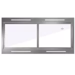   NODOR 8525 Nodor - Páraelszívó NorBreeze ISLA DEIMOS 1400 TWIN RF Hob to Hood