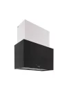 NODOR 8532 Nodor - Páraelszívó NorBreeze CUBE GLASS ECO 90 BK