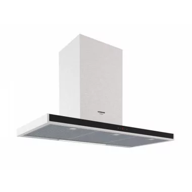 NODOR 8536 Nodor - Páraelszívó NorBreeze SLIM 90 BK Hob to Hood