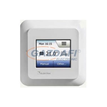   NORDART OWD5 Digitális, érintőképernyős, okostelefonnal távolról vezérelhető termosztát, elektromos padlófűtéshez