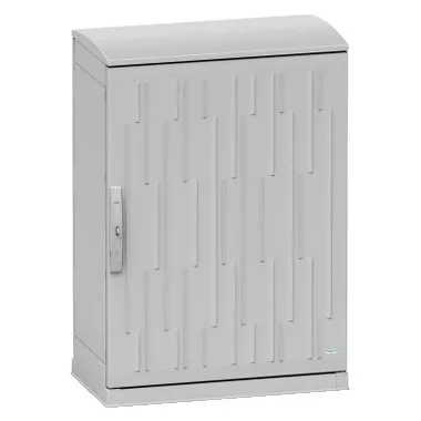 SCHNEIDER NSYPHDZT1254 Thalassa PHD kültéri szekrény 1250x500x420 bordázott ajtó