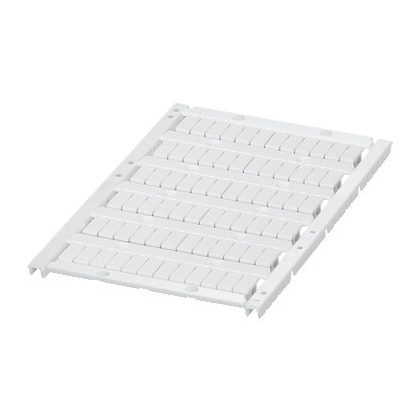   SCHNEIDER NSYTRABPV5 Jelölő kártya 6 csík, 5 mm nem nyomtatott, 72 karakter, fehér