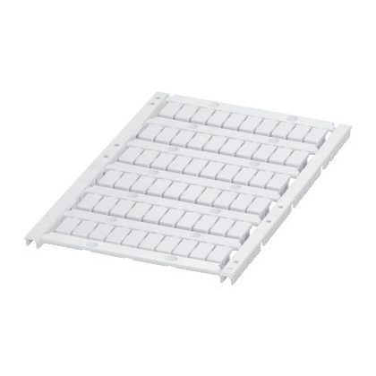 SCHNEIDER NSYTRABPV6 Jelölő kártya 6 csík, 6 mm nem nyomtatott, 60 karakter, fehér