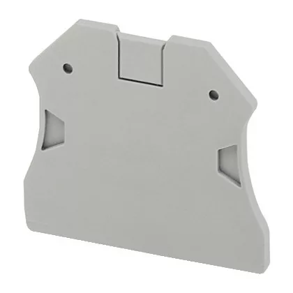   SCHNEIDER NSYTRAC22 Véglap 2,2 mm csavaros egyszintes sorkapocshoz 1x1 csatlakozás 2,5-10 mm2 szürke