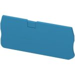   SCHNEIDER NSYTRACR24BL Véglap 2,2 mm rugós és Direkt rugós egyszintes sorkapocshoz 2x2 csatlakozás 2,5 mm2 kék
