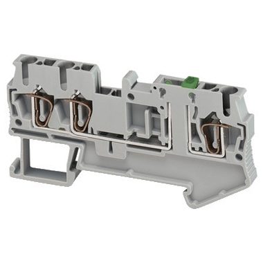 SCHNEIDER NSYTRR23SC Késes rugós egyszintes bontókapocs 1x2 csatlakozás 5,2 mm 2,5 mm2 20A-es