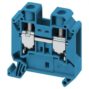 SCHNEIDER NSYTRV162BL Csavaros egyszintes átkötőkapocs 1x1 csatlakozás 12,2 mm 16 mm2 76A-es kék