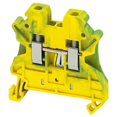SCHNEIDER NSYTRV22PE Csavaros egyszintes földelőkapocs 1x1 csatlakozás 5,2 mm 2,5 mm2 zöld-sárga