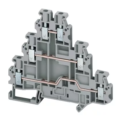 SCHNEIDER NSYTRV26T Csavaros háromszintes átkötőkapocs 1x1 csatlakozás 5,2 mm 2,5 mm2 20A-es