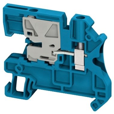 SCHNEIDER NSYTRV42NE Csavaros egyszintes n-bontókapocs 1x1 csatlakozás 6,2 mm 4 mm2 32A-es kék