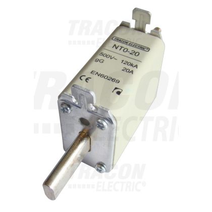 TRACON NT0-100 siguranta cuțit 500V AC, 100A, 0, 120kA, gG
