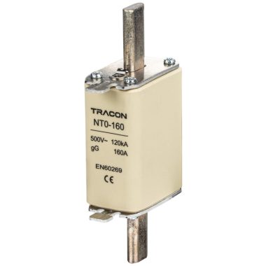 TRACON NT0-125 Késes biztosító Un=500V AC, 125A, 0, 120kA/500VAC, gG